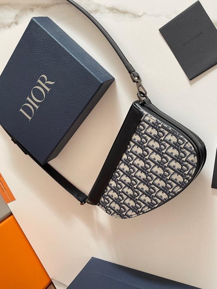 Luxury Stylish Black Printed Calfskin Shoulder Bag