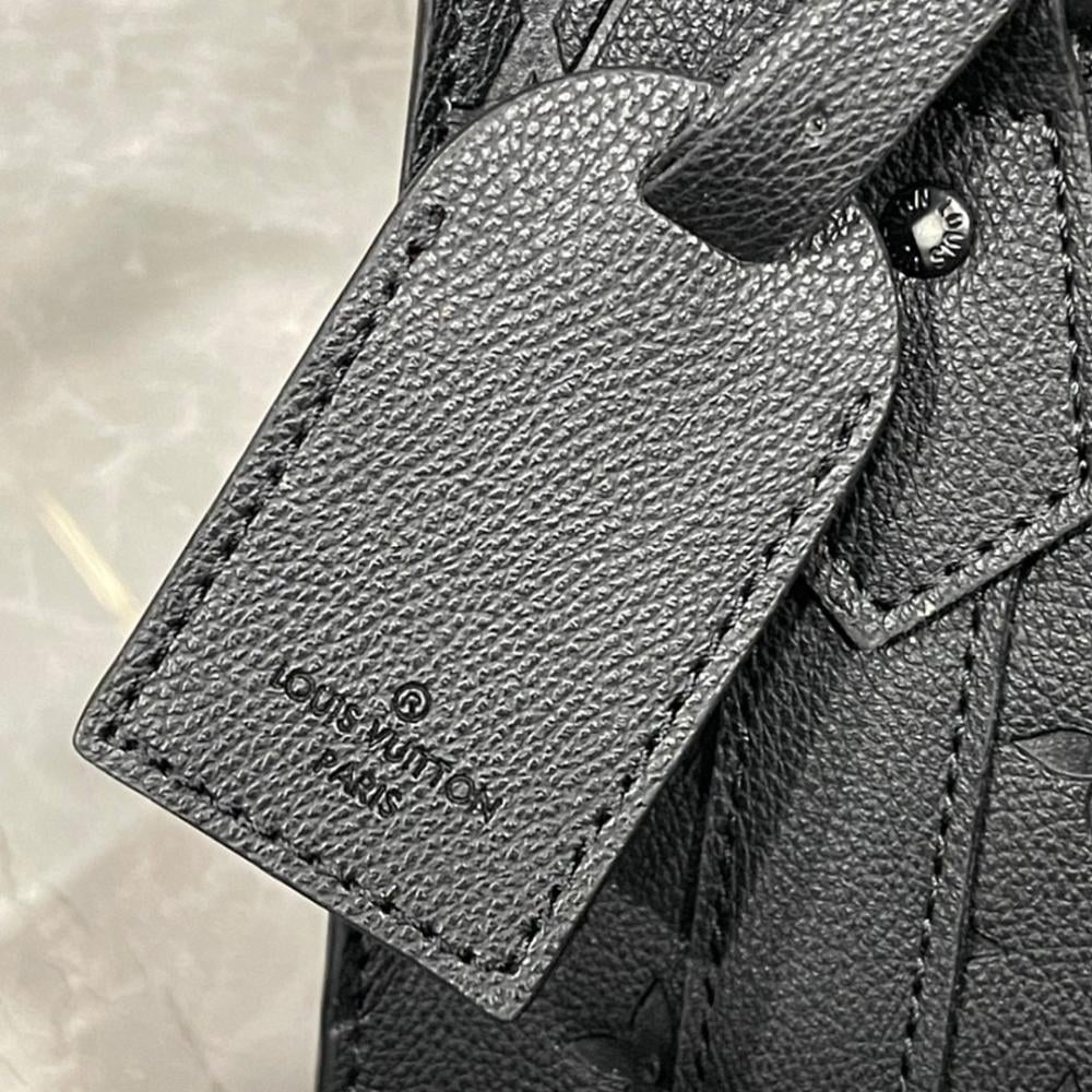 Stylish Refined Monogram Leather Shoulder Bag