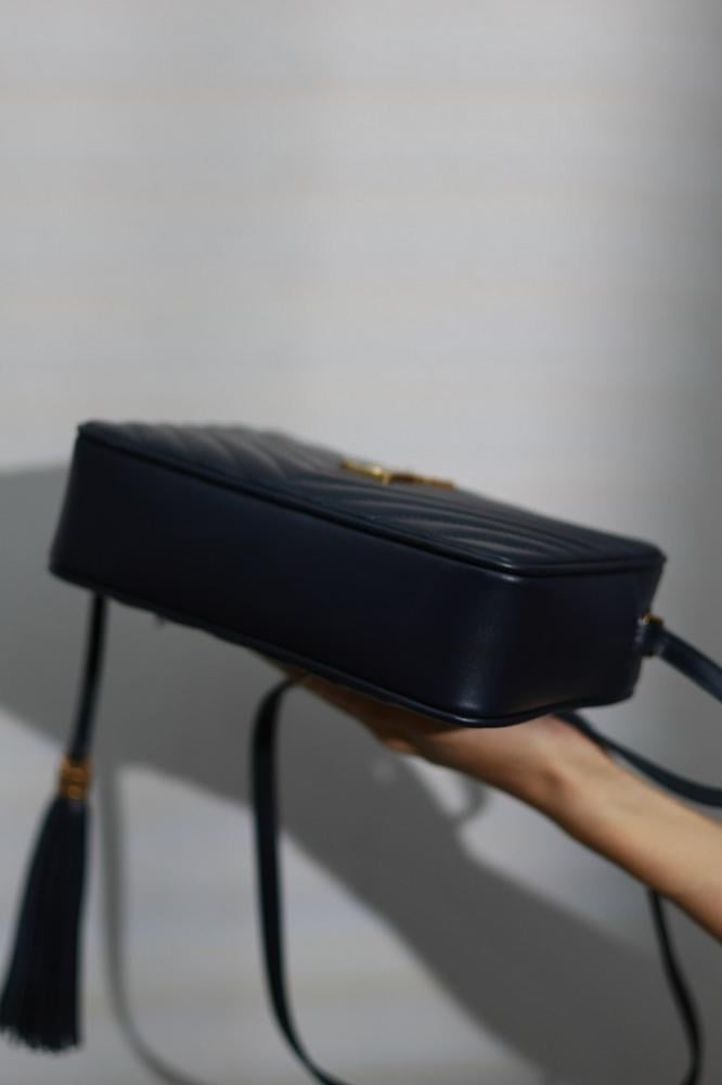 Modern Refined Calfskin Shoulder Bag