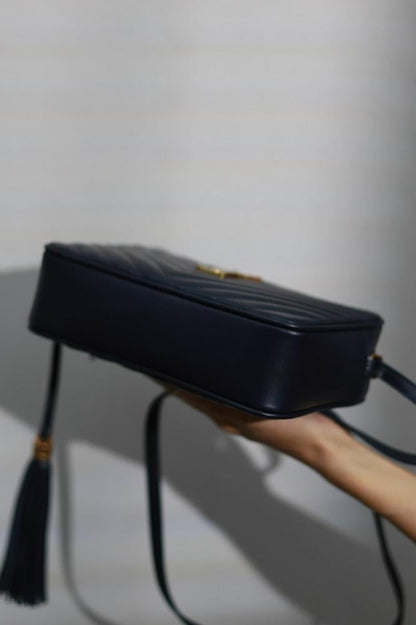 Modern Refined Calfskin Shoulder Bag