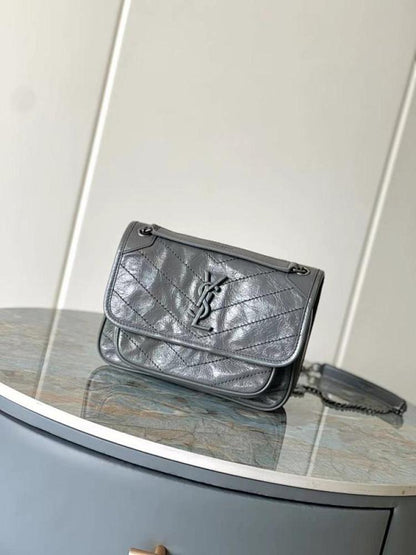Leather Top Handle Bag