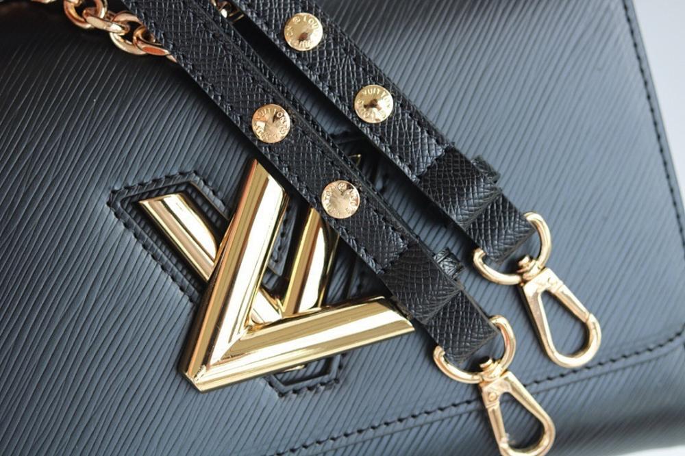 Twist Leather Crossbody Bag