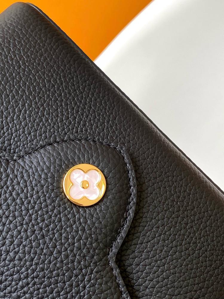 Monogram Leather Shoulder Bag