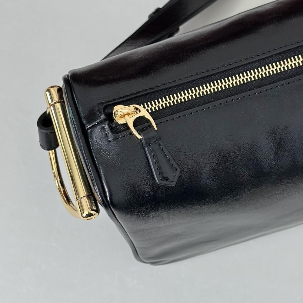 Leather Top Handle Bag