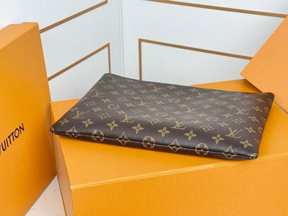 Alma Gold Monogram Travel Bag