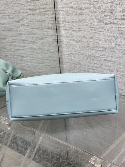 Leather Top Handle Bag