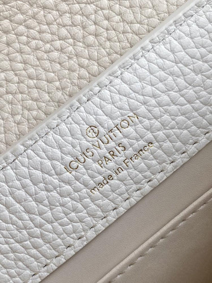 Leather Top Handle Bag