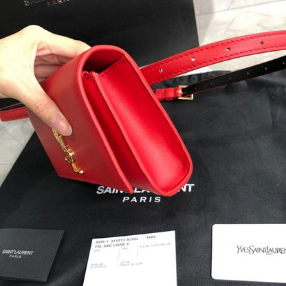 Modern Refined Calfskin Shoulder Bag