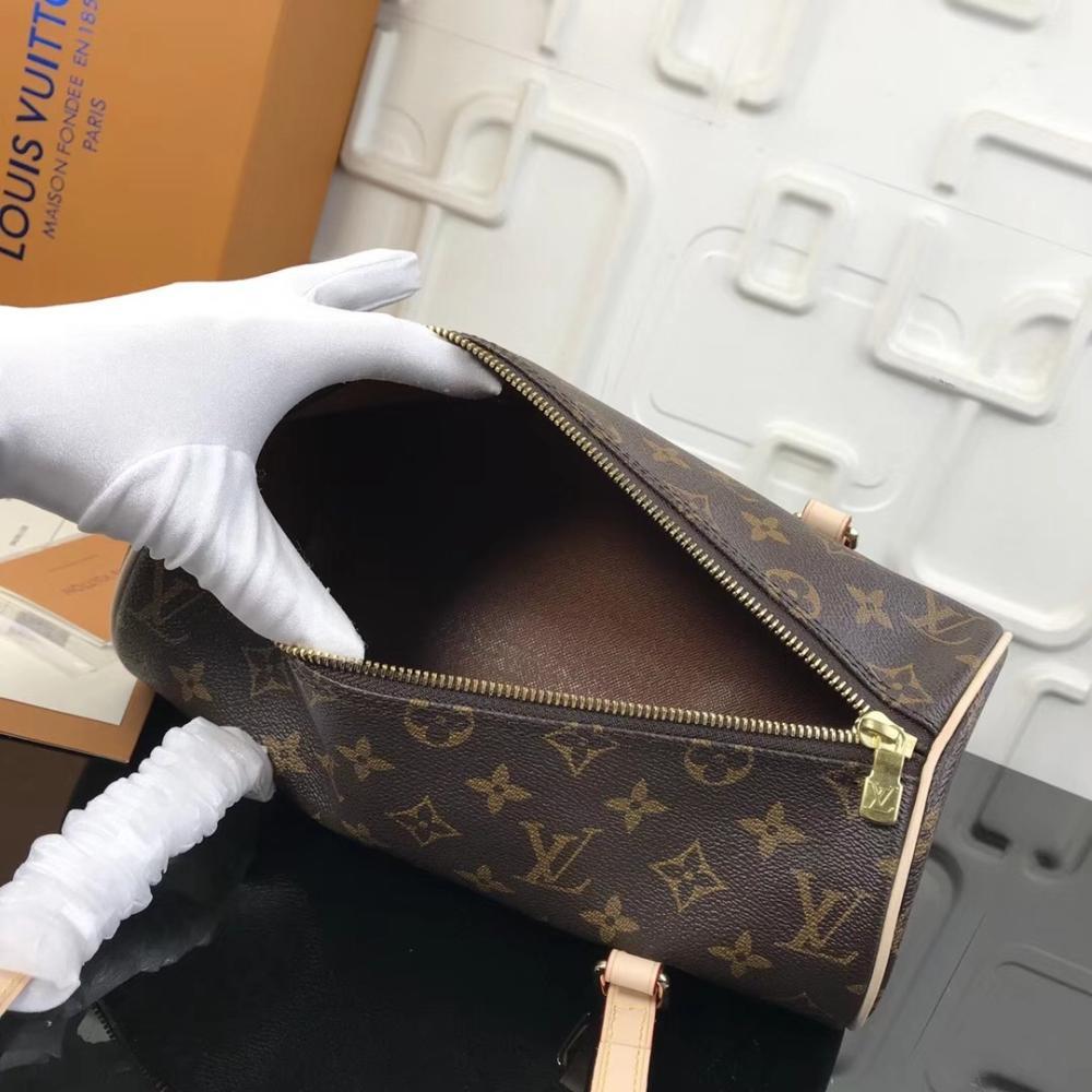 Leather Top Handle Bag