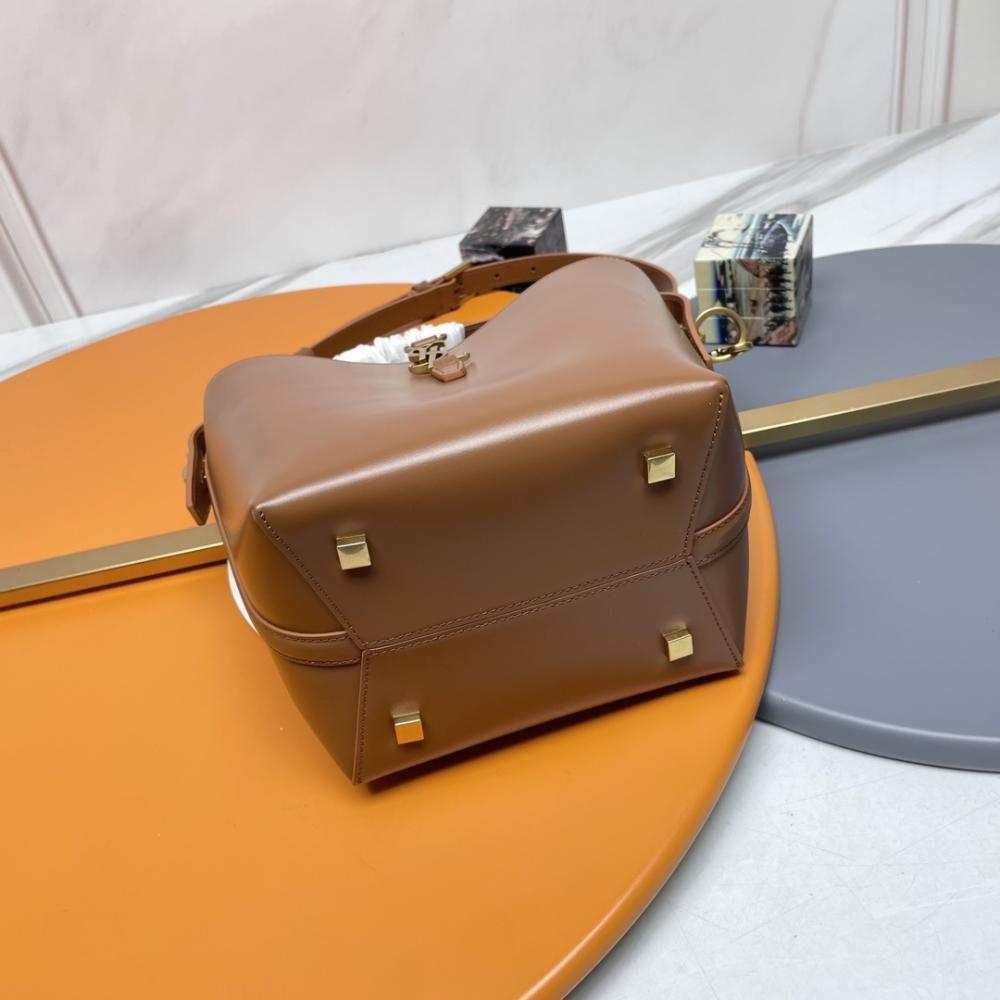 Calfskin Bucket Bag