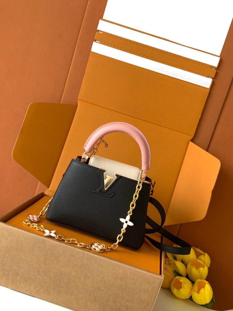 Leather Top Handle Bag