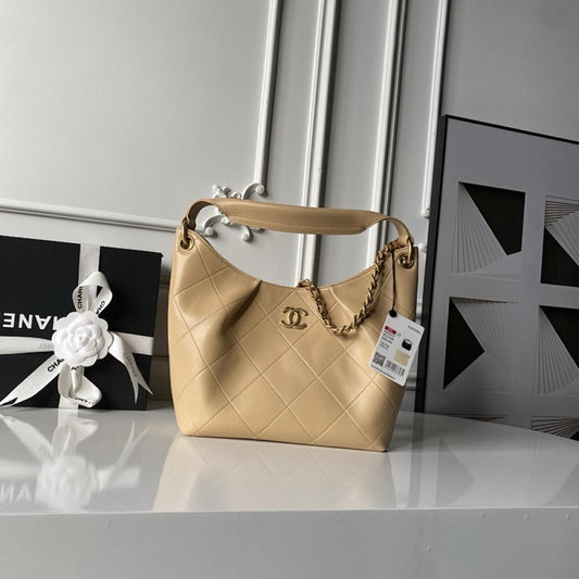 Calfskin Hobo Bag