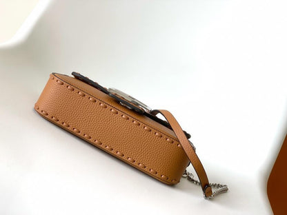 Leather Top Handle Bag