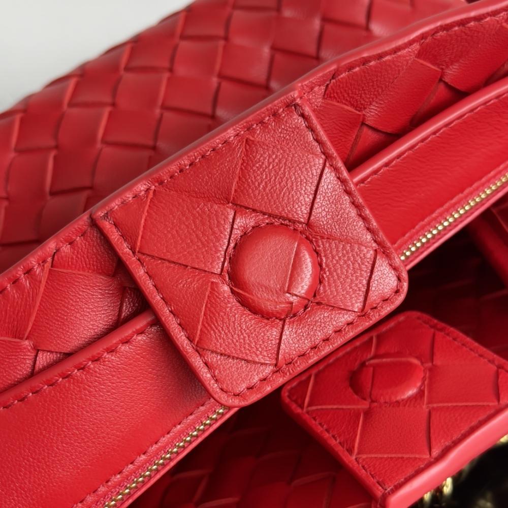 Gold Top Handle Bag