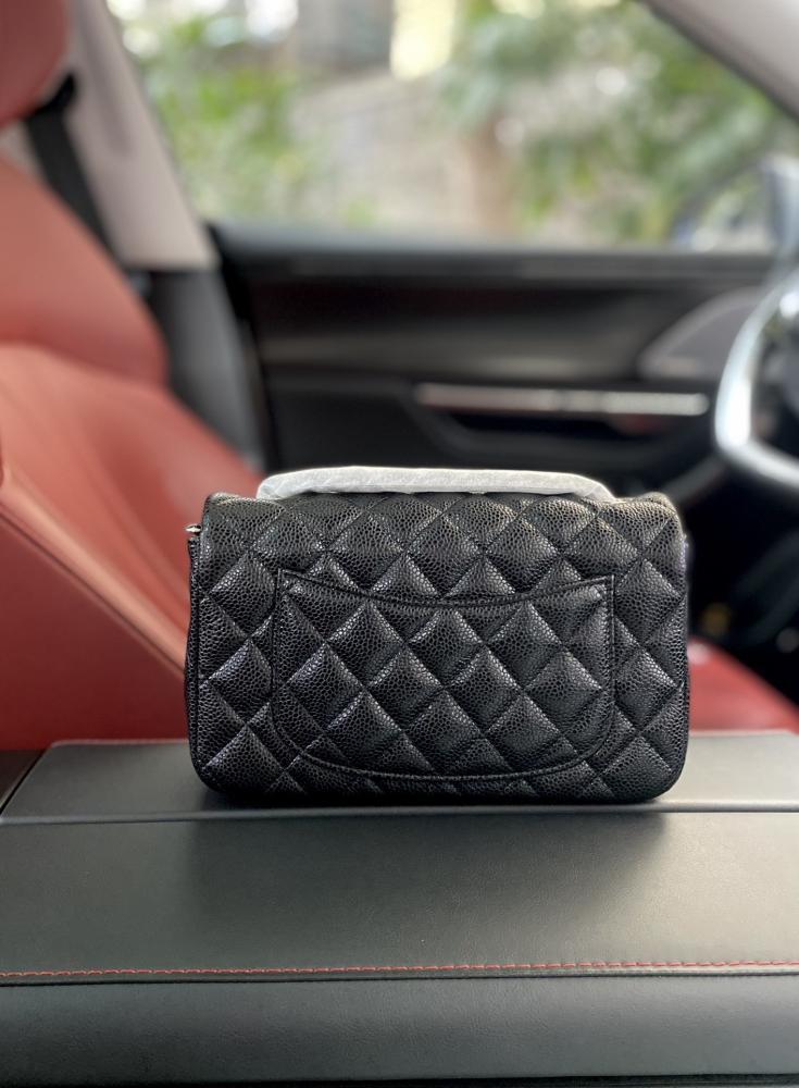 Classic Calfskin Top Handle Bag