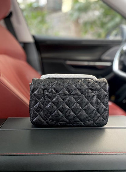 Classic Calfskin Top Handle Bag
