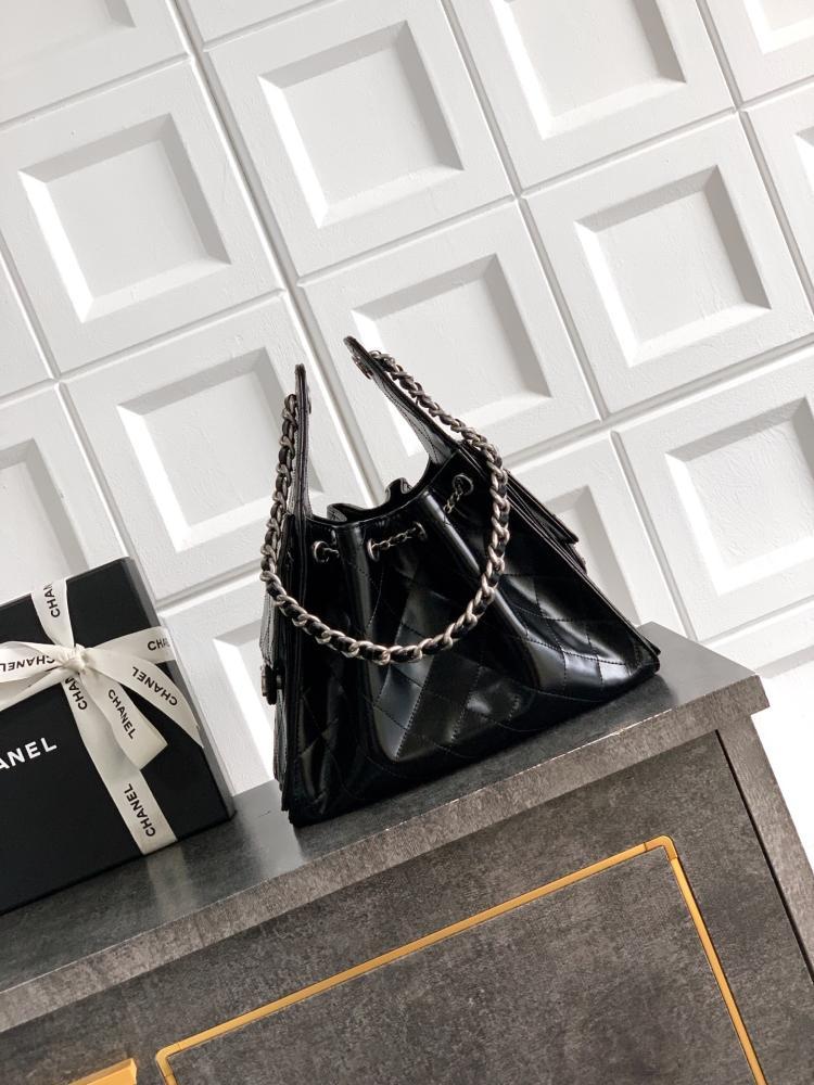 Leather Bucket Bag