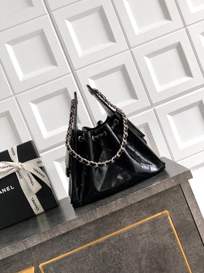 Leather Bucket Bag
