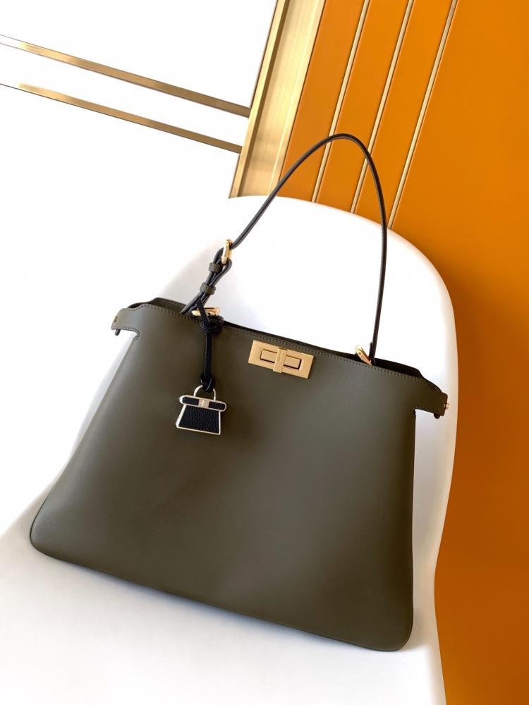 Leather Top Handle Bag