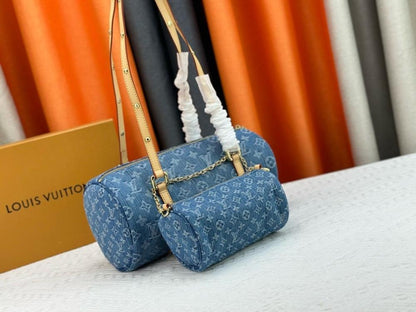 Modern Luxury Canvas Top Handle Bag