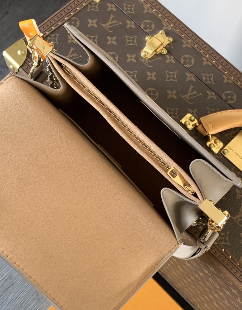 Leather Top Handle Bag
