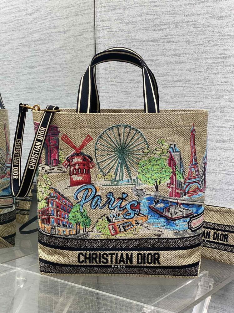 Embroidered Shoulder Bag