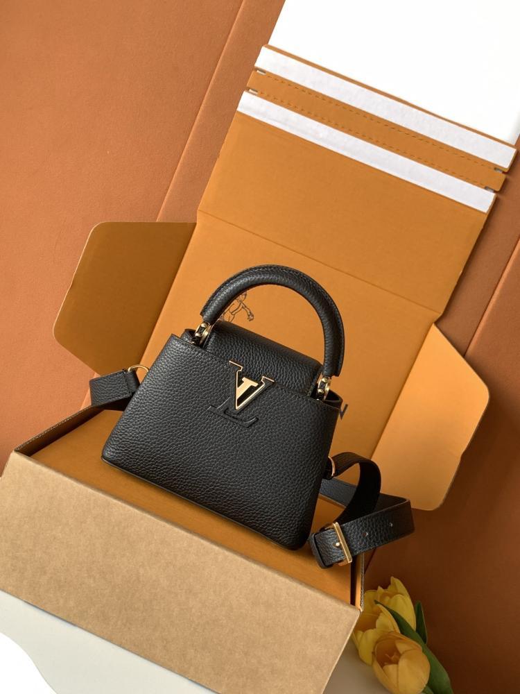 Leather Top Handle Bag