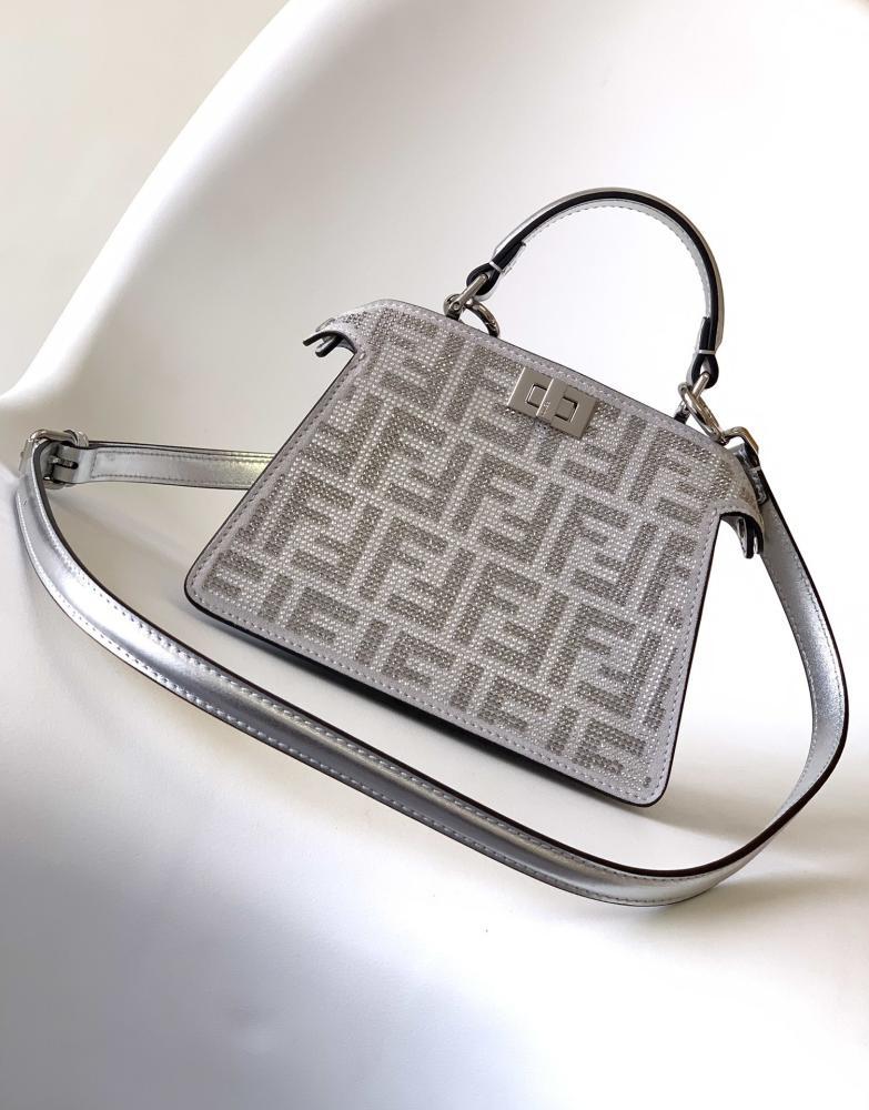 Classic Silver Top Handle Bag