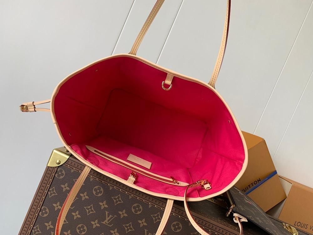 Neverfull Monogram Calfskin Crossbody Bag