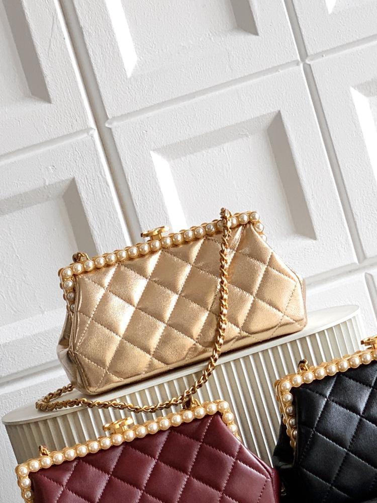 Embroidered Lambskin Wallet