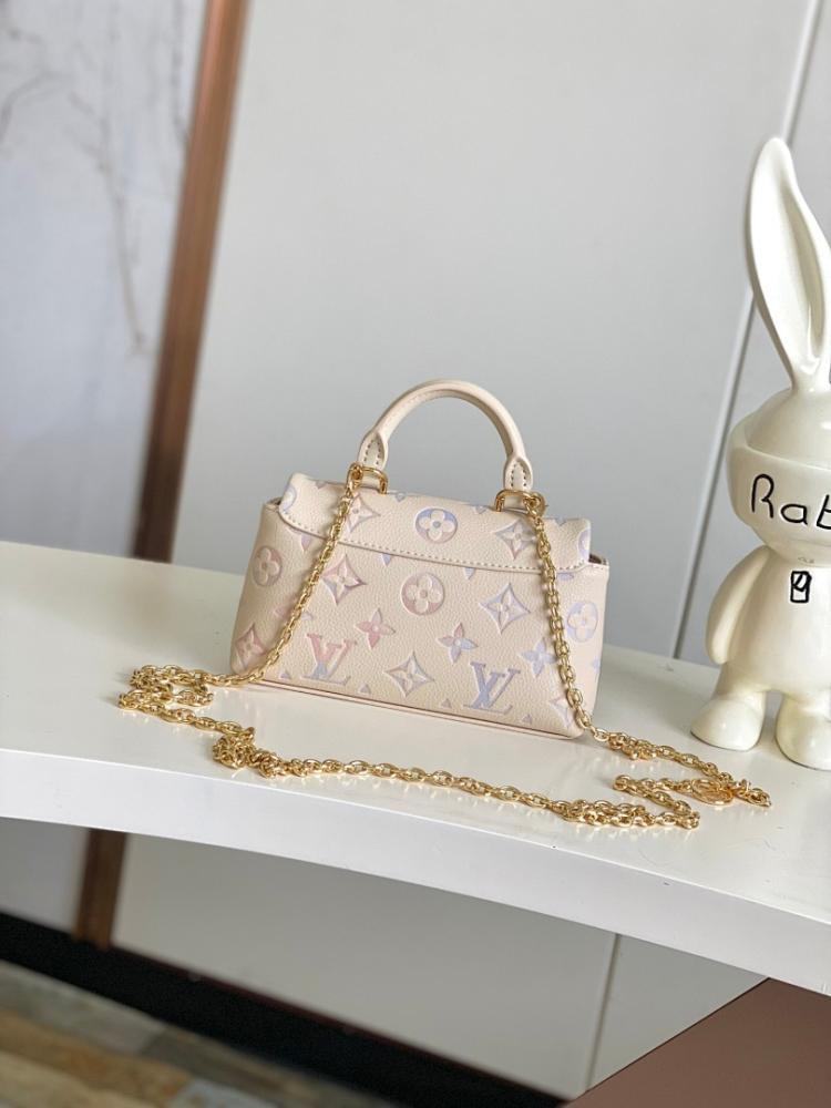 Modern Stylish Monogram Leather Shoulder Bag