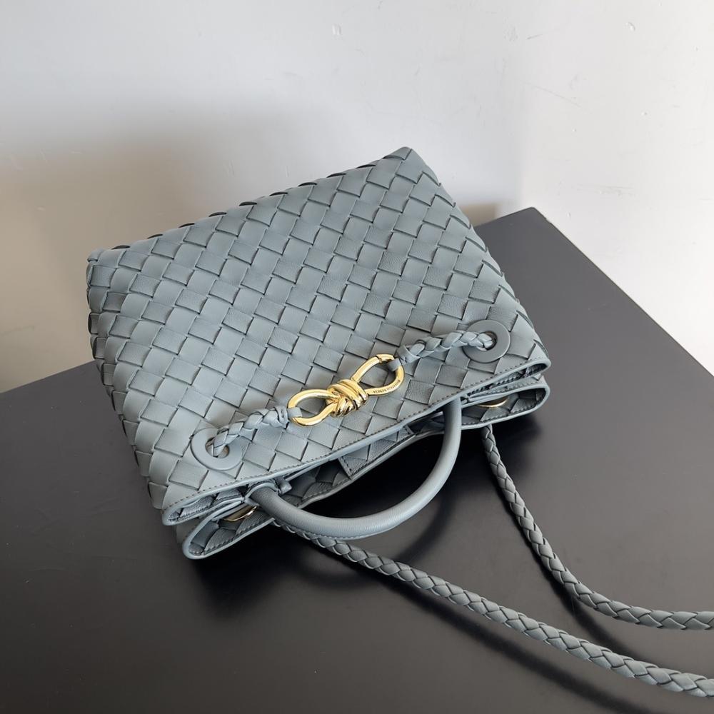 Refined Leather Top Handle Bag