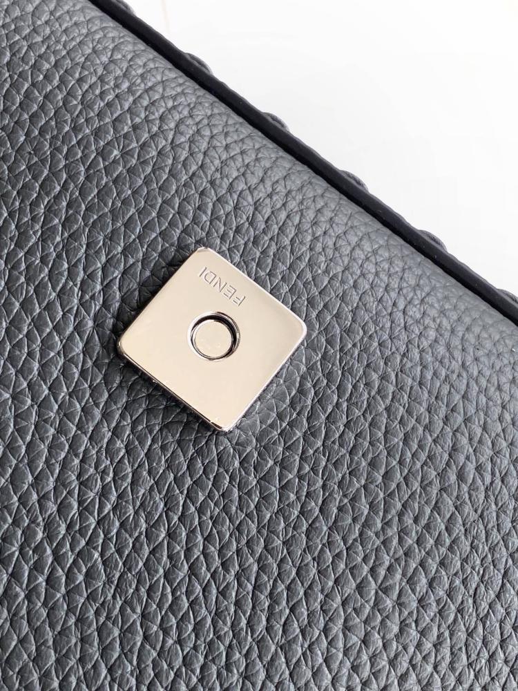 Classic Leather Top Handle Bag