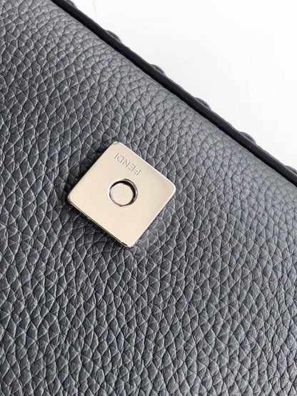 Classic Leather Top Handle Bag