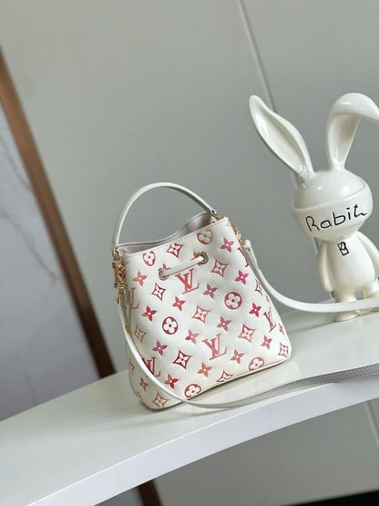 Modern Luxury Red Printed Leather Shoulder Bag