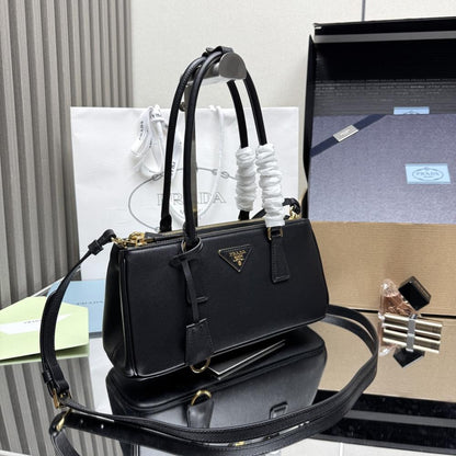 Leather Top Handle Bag