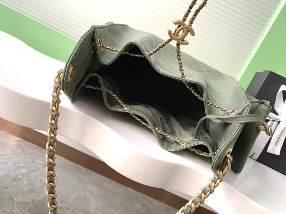 Leather Bucket Bag