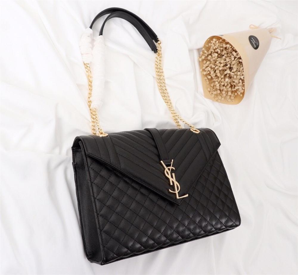 Elegant Refined Leather Top Handle Bag