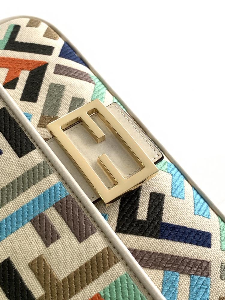 Embroidered Top Handle Bag