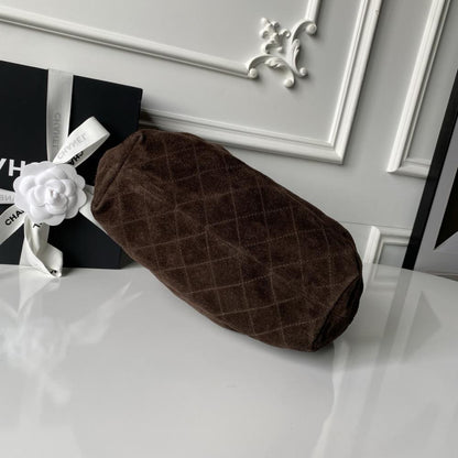 Suede Bucket Bag