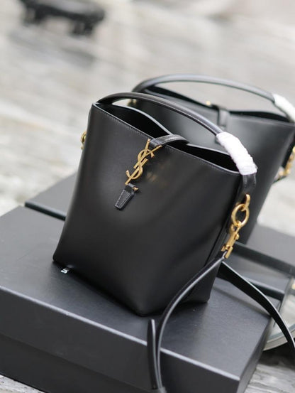 Elegant Calfskin Top Handle Bag – Limited Edition