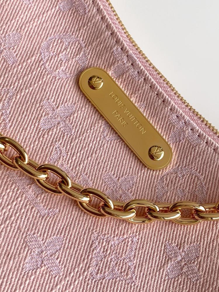 Italian-Inspired Elegant Gold Monogram Leather Crossbody Bag