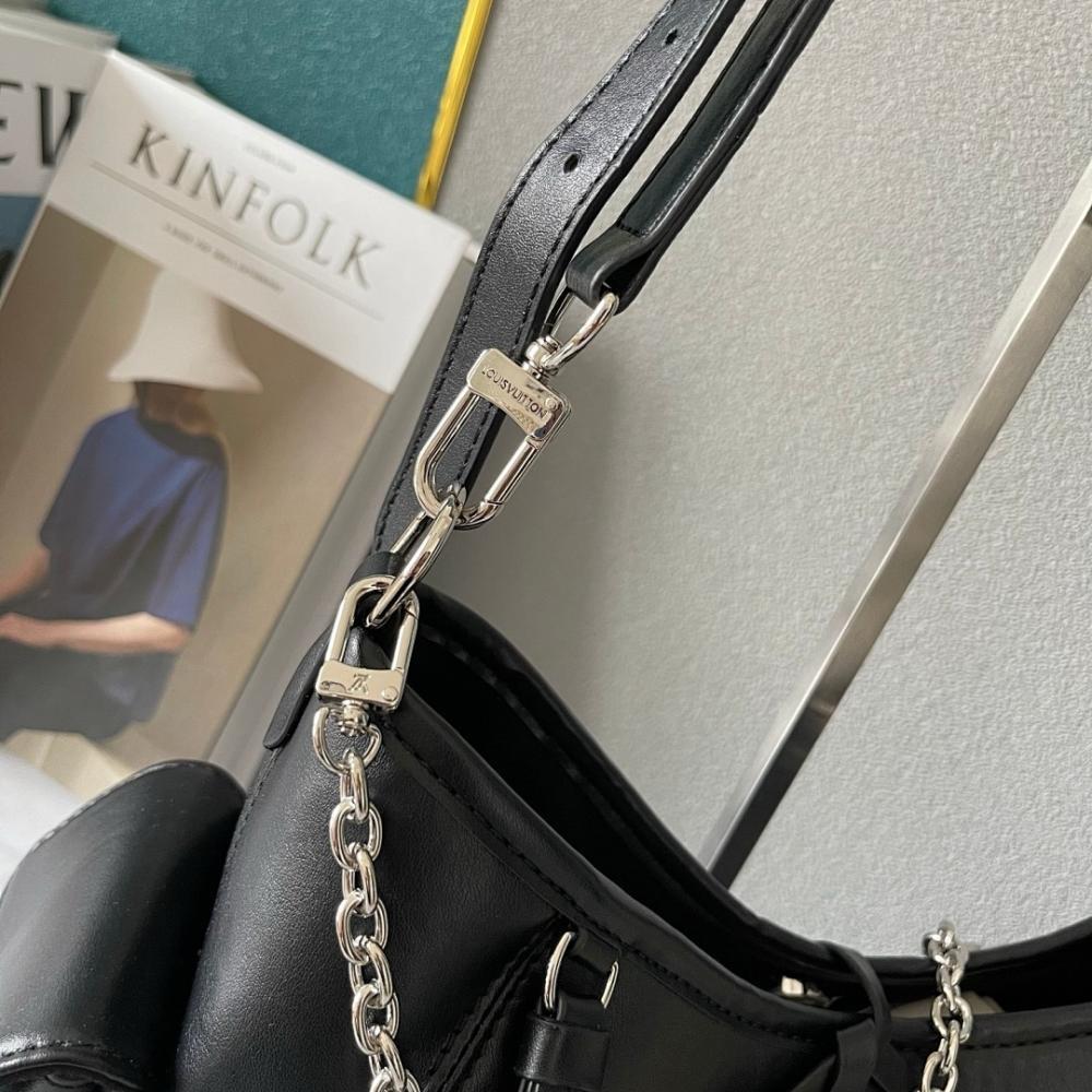 Classic Refined Leather Top Handle Bag