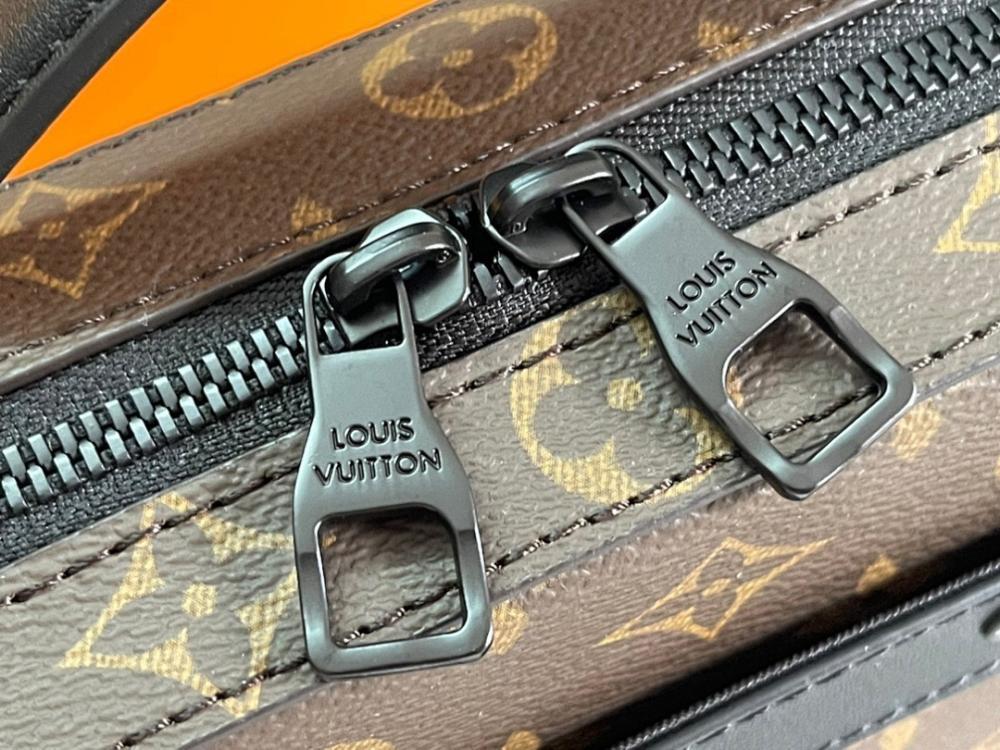 Modern Stylish Monogram Leather Shoulder Bag