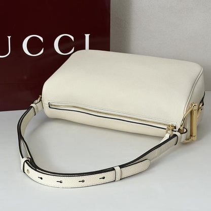 Elegant Leather Top Handle Bag