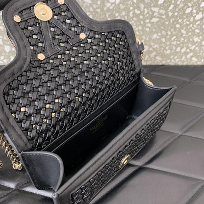 Leather Top Handle Bag