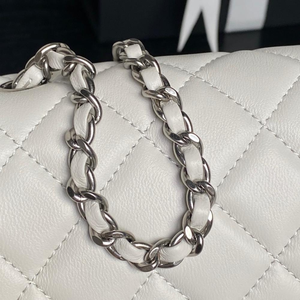 Gold Leather Top Handle Bag