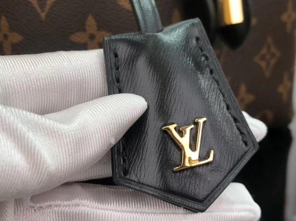 Leather Top Handle Bag
