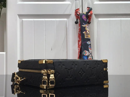Leather Top Handle Bag