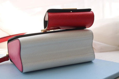 Twist Leather Shoulder Bag